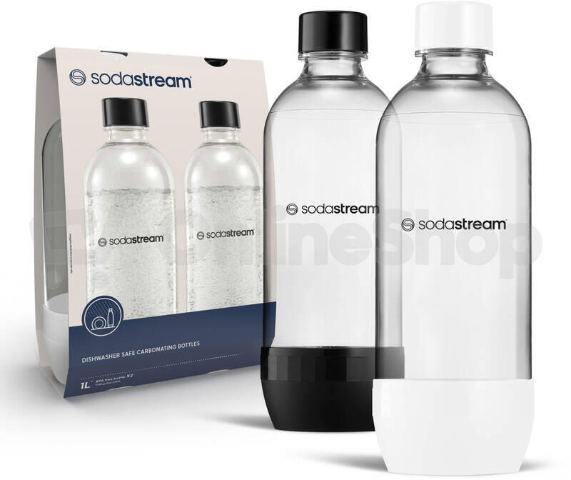 Láhev SodaStream Jet 2x1l Black/White