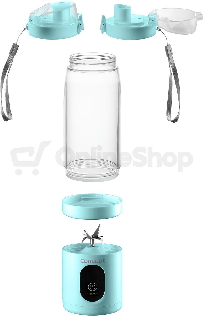 Smoothie mixér Concept SM4002 modrý