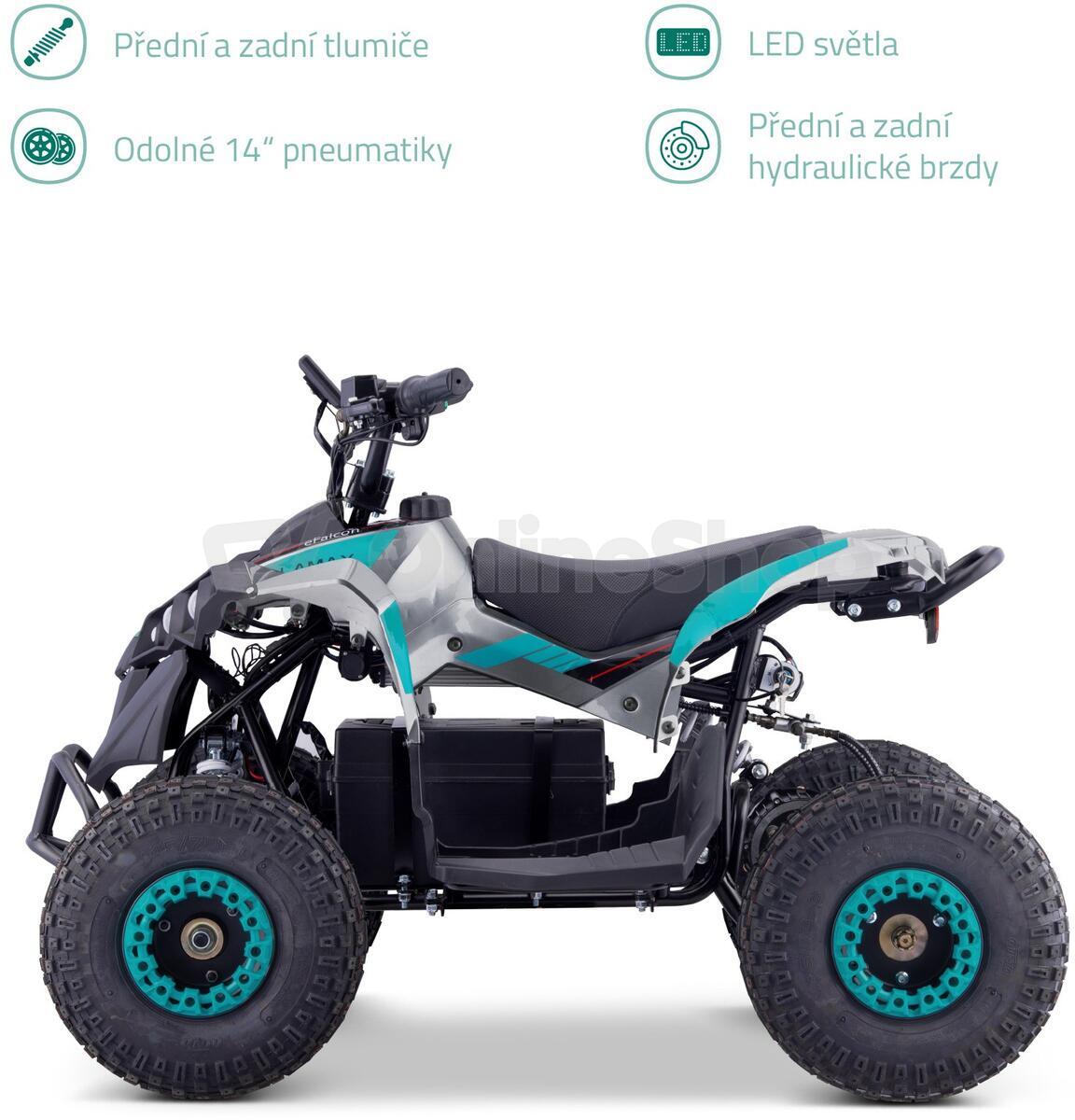 LAMAX eFalcon ATV50M Blue - assembled