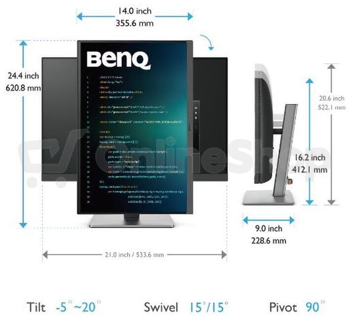 Monitor BENQ RD240Q (9H.LLXLA.TBE)