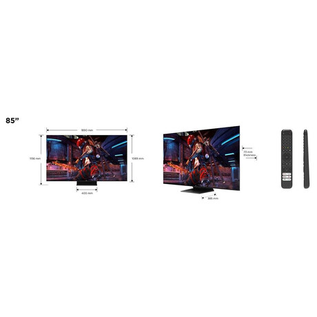 UHD QLED TV TCL 85C745