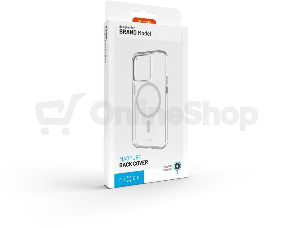 Zadní kryt FIXED MagPure pro Apple iPhone 16, čirý