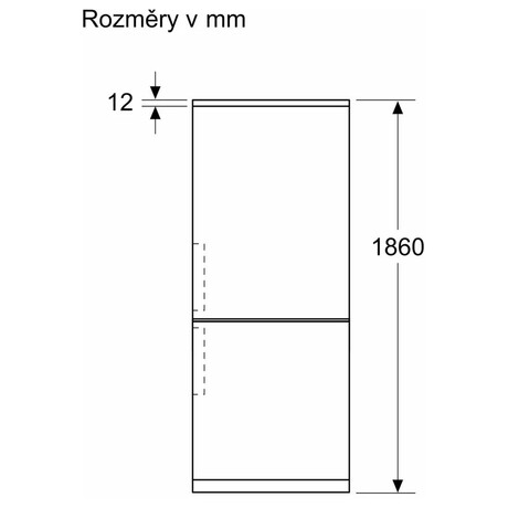 Chladnika Bosch KGN362IBF