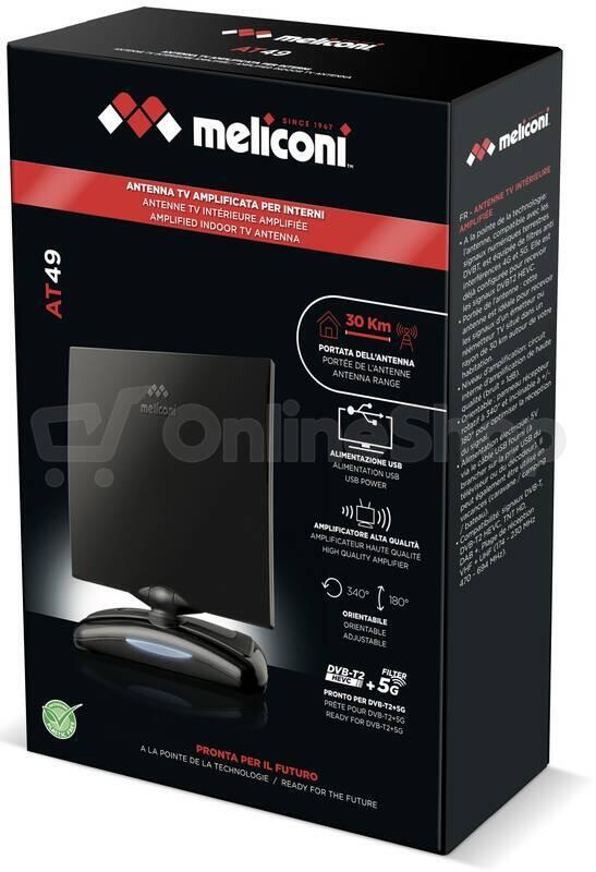 Meliconi 881002 AT 49 R1 pokojová anténa