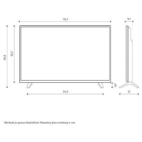 UHD LED TV Xiaomi A 43 2025 EU