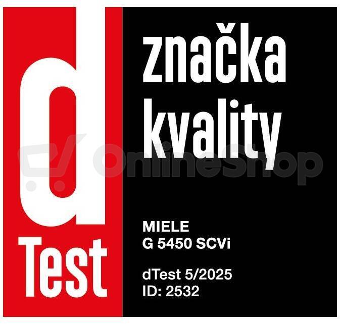 Myčka Miele G 5450 SCVi
