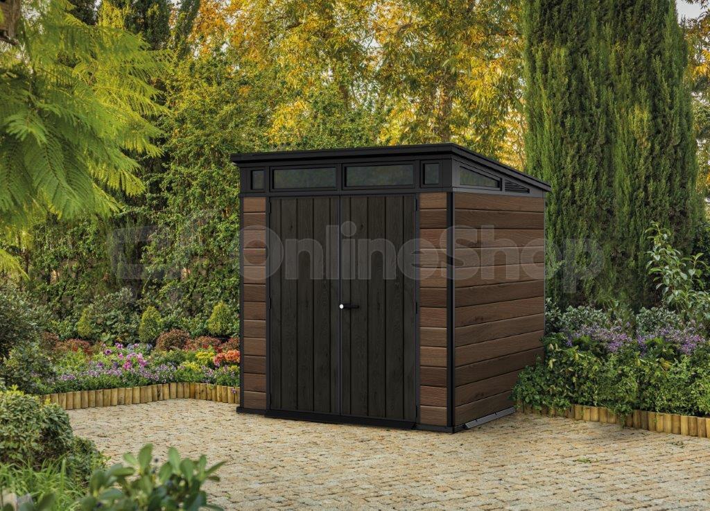 KETER PENT Signature HORIZONTAL domek 7x7 - hnědý