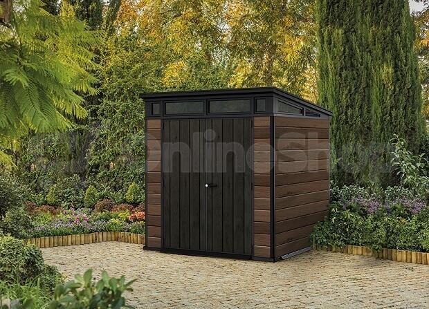 KETER PENT Signature HORIZONTAL domek 7x7 - hnědý