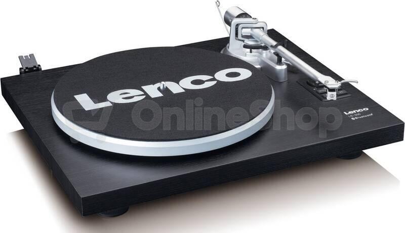 HiFi gramofon Lenco LS-500BK, černý