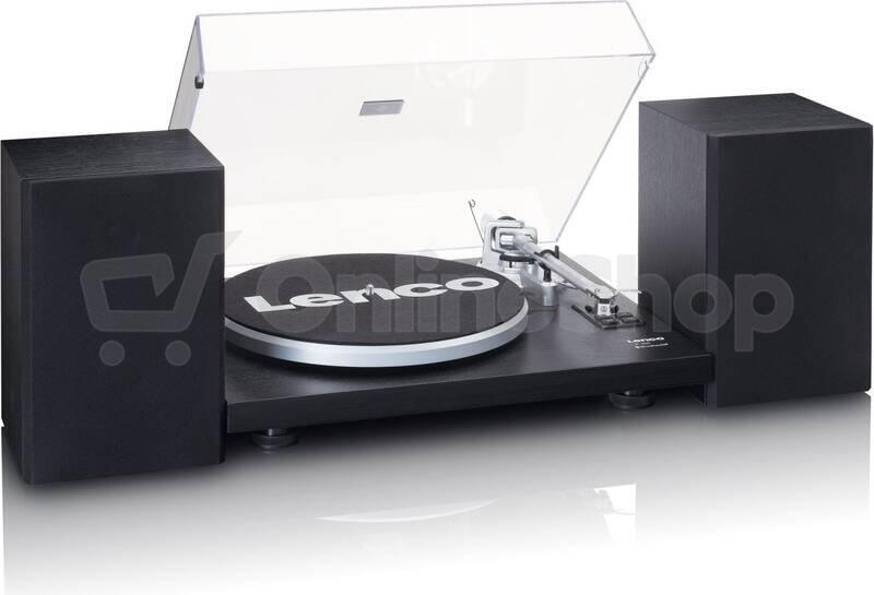 HiFi gramofon Lenco LS-500BK, černý