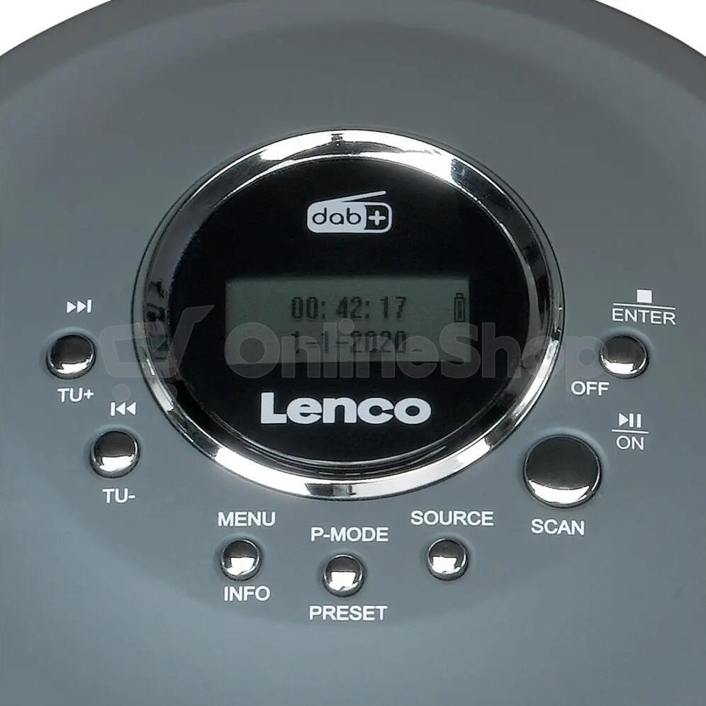 Discman Lenco CD-400GY