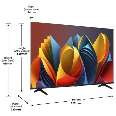 SET UHD QLED TV Hisense 43E79NQ + Soundbar Hisense HS2000