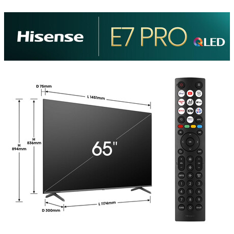 Hisense 65E7NQ PRO (foto 14)