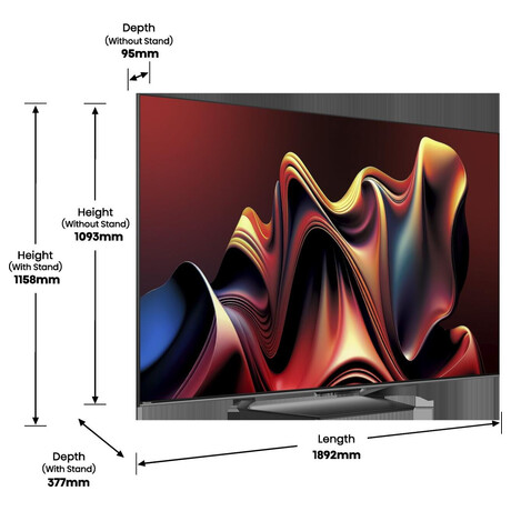 UHD QLED TV Hisense 85U7NQ