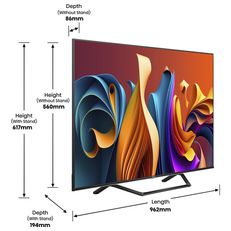 UHD QLED TV Hisense 43A7NQ