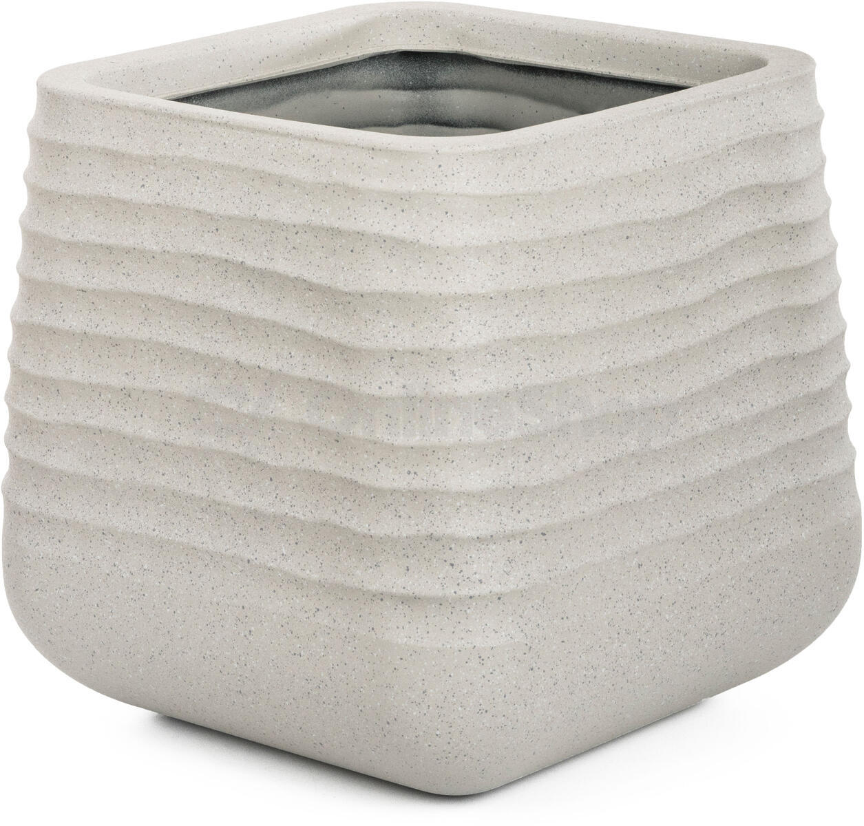 Květináč G21 Sand Cube 38 x 38 x 37