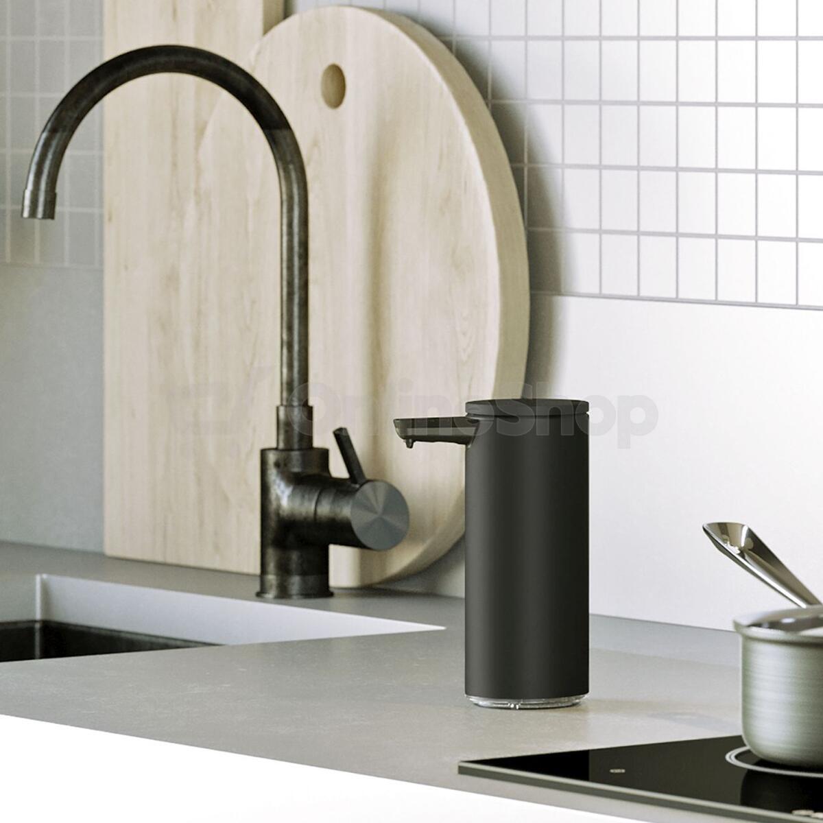 Bezdotykový dávkovač mýdla Simplehuman ST1084 266 ml, matná černá ocel