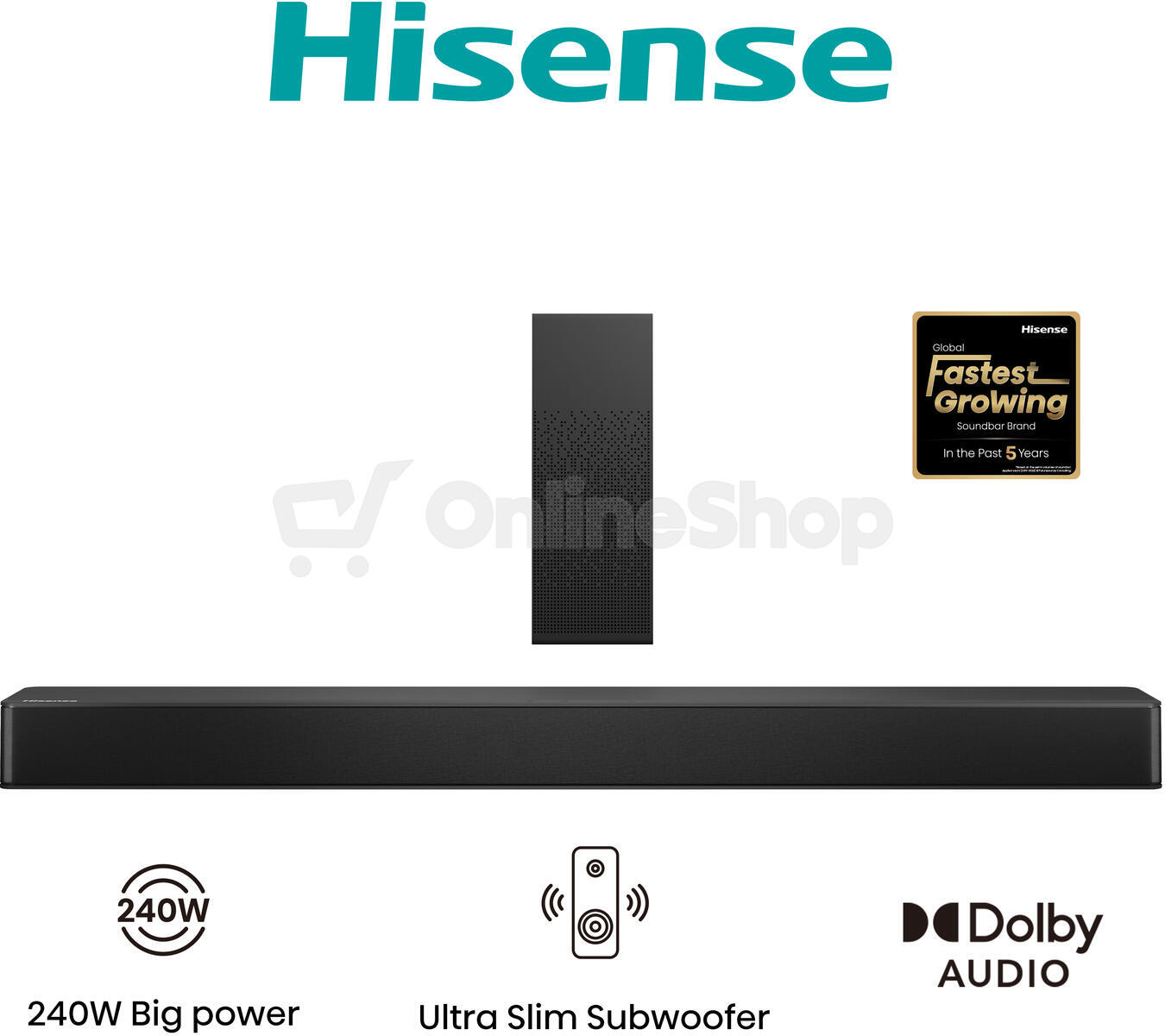 Soundbar Hisense HS2100