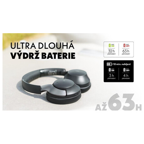 Sluchátka GoGEN HBTM 93B - černá