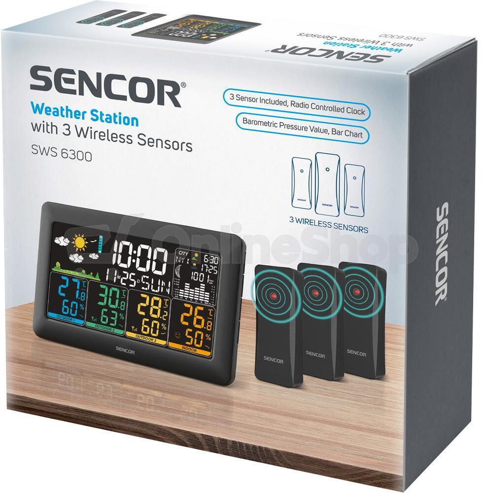 Meteostanice Sencor SWS 6300