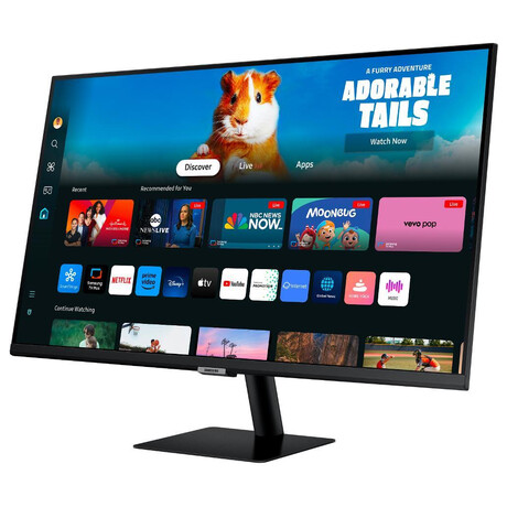 Samsung Smart Monitor / M50D / 32" / VA / FHD / 60Hz / 4ms / Black / 2R (LS32DM500EUXDU)