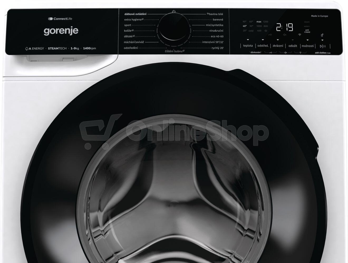 Pračka Gorenje W2PNA94A1W/CZ G600