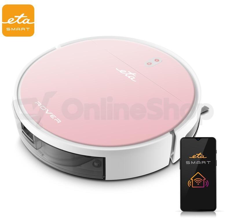 Robotický vysavač ETA Rover 1248 90030, růžový