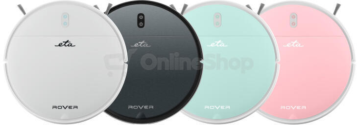 Robotický vysavač ETA Rover 1248 90030, růžový