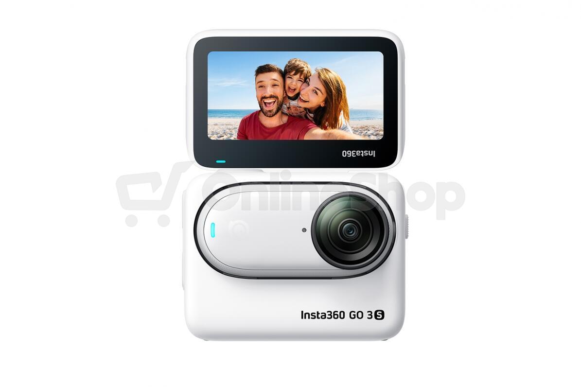 Outdoorová kamera INSTA360 GO 3S - 128GB (bílá)