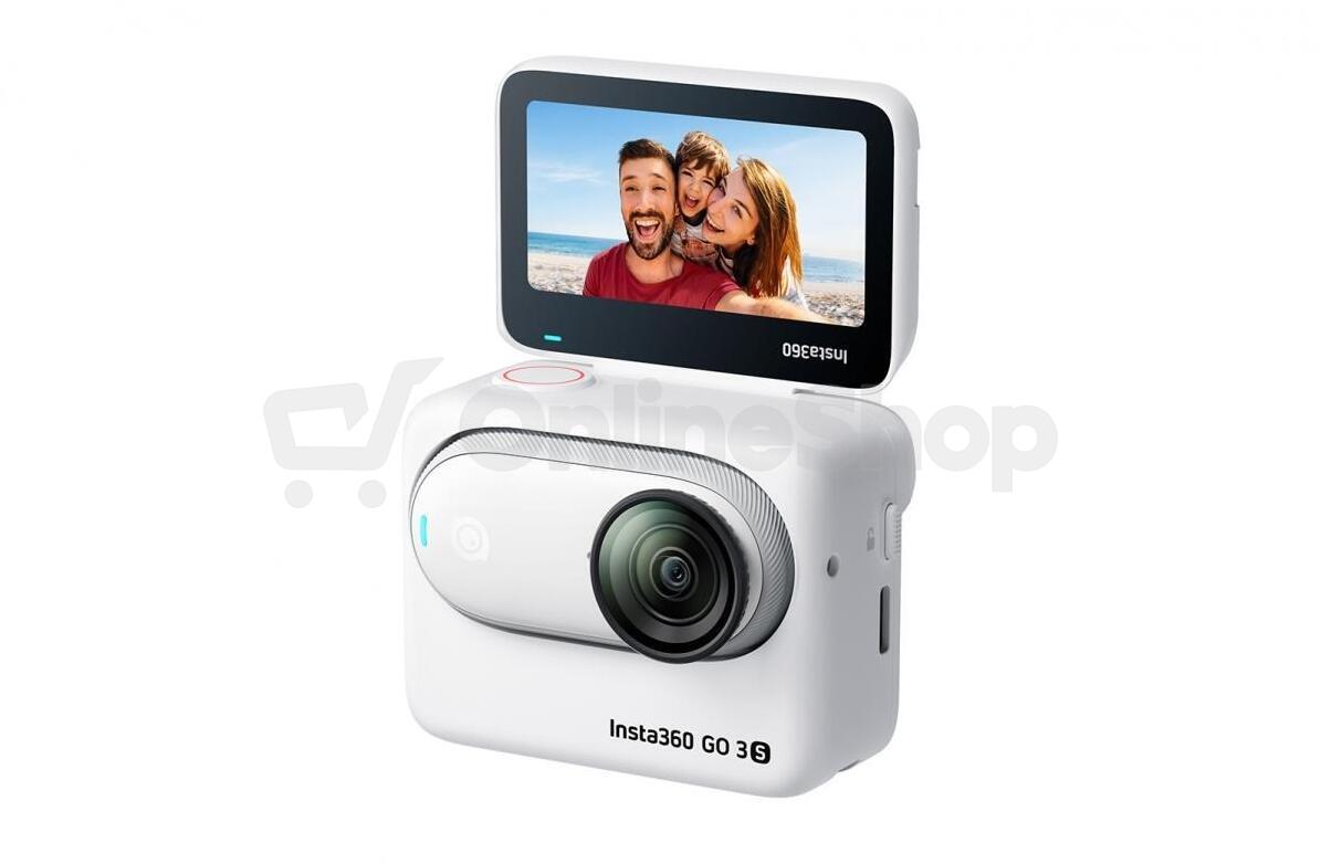 Outdoorová kamera INSTA360 GO 3S - 128GB (bílá)