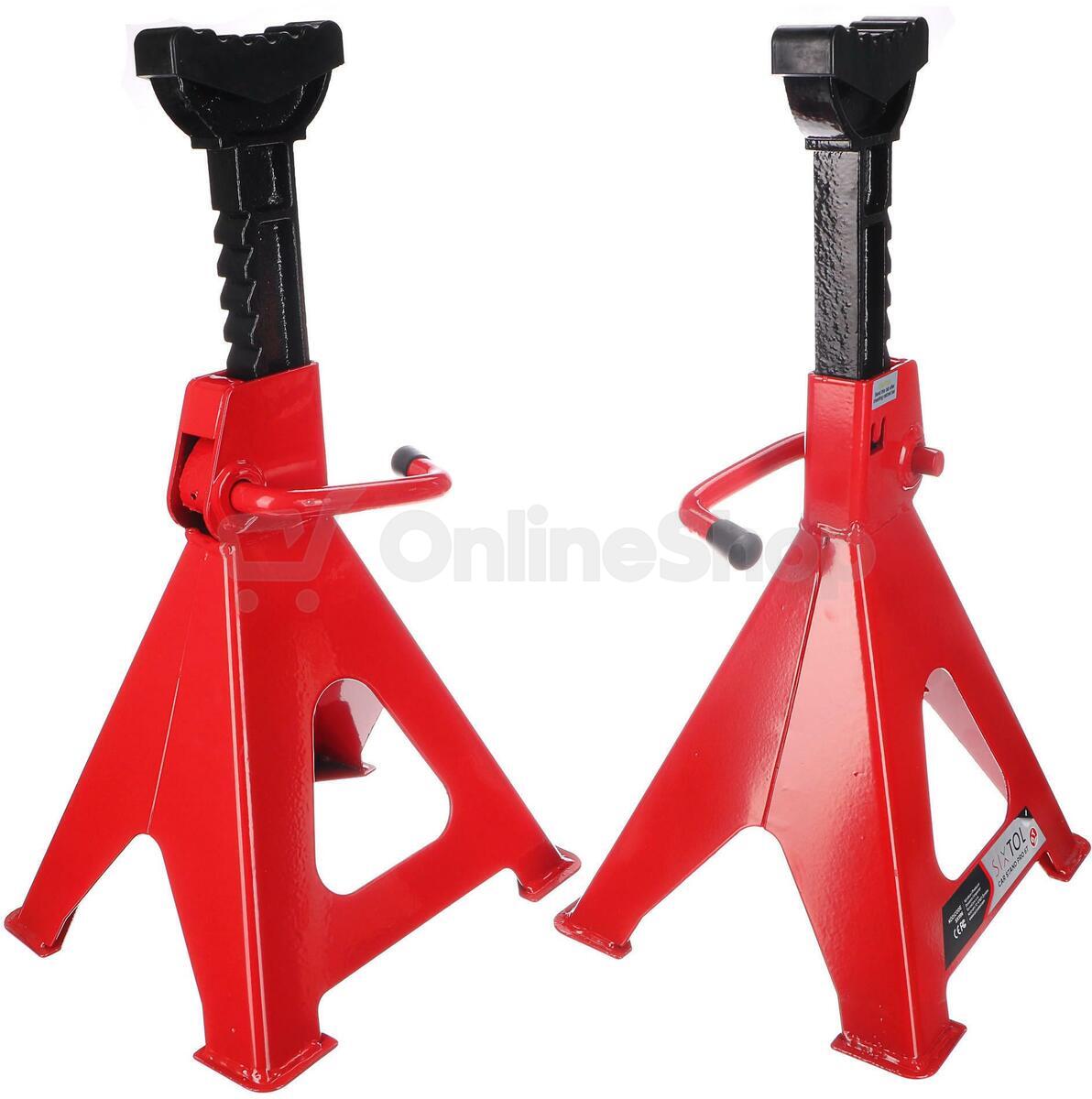 Podstavec pod auto MECHANIC CAR STAND PRO 6T, 2ks SIXTOL