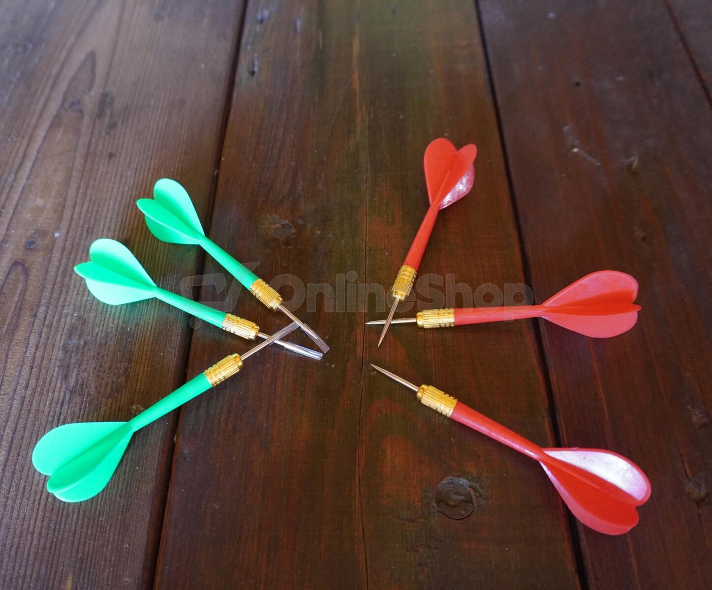 Sada Terč + 6 ostrých šipek - 38 cm