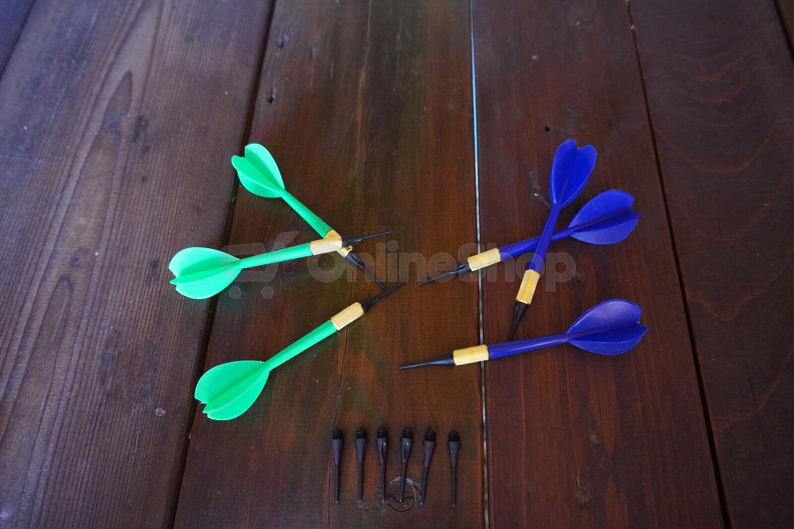 Terč dírkovaný KUBIsport, 45cm + 6 ks softových šipek