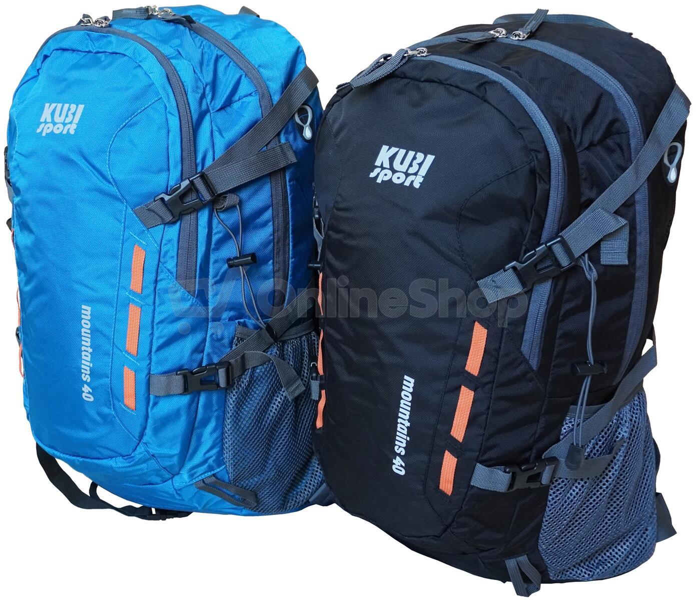 Turistický batoh KUBIsport Mountains 40 L, černý