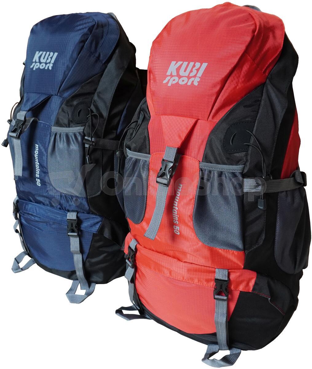 Turistický batoh KUBIsport Mountains 50 L, modrý