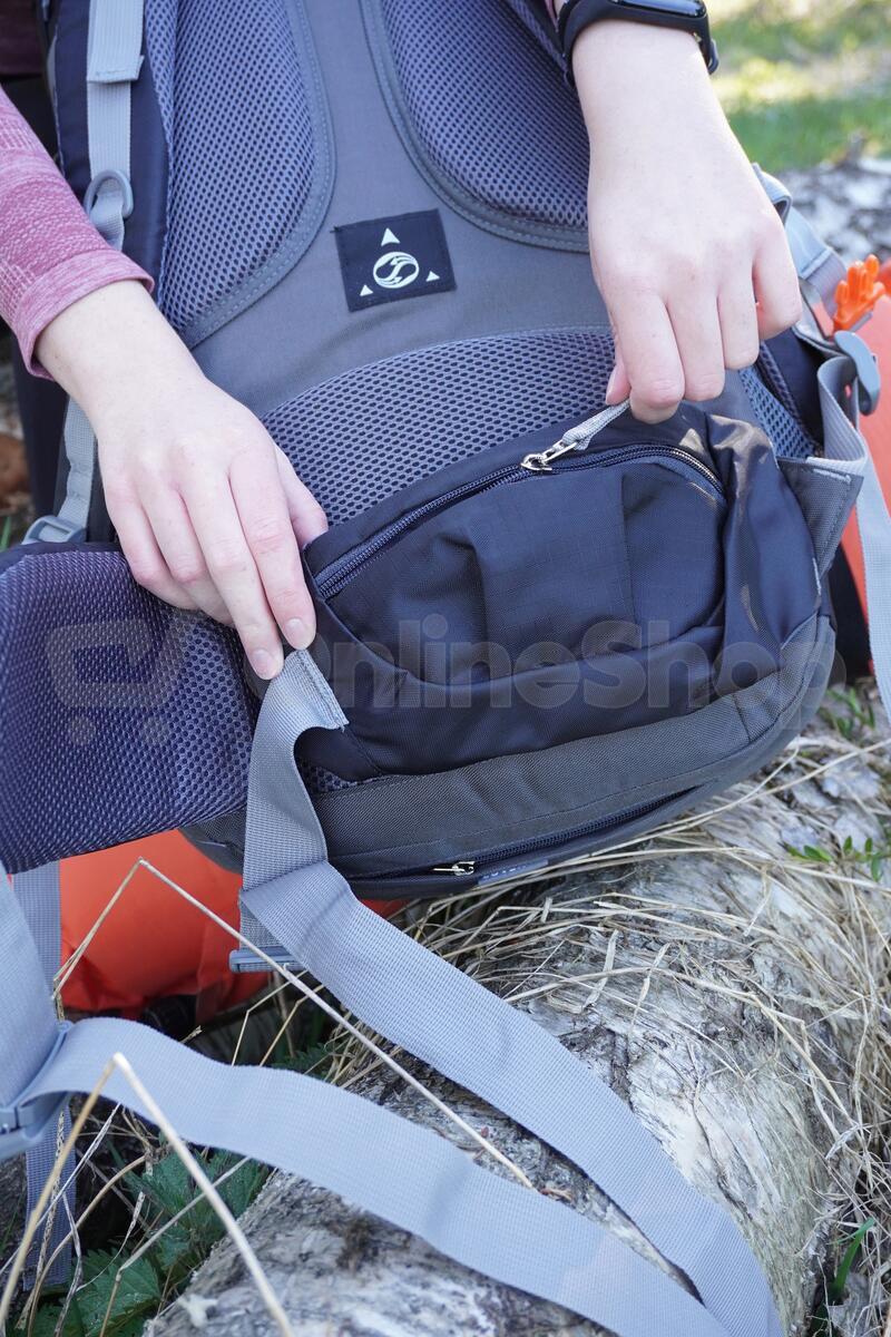 Batoh KUBIsport BA75K-MO Mountains 75 L, modrý