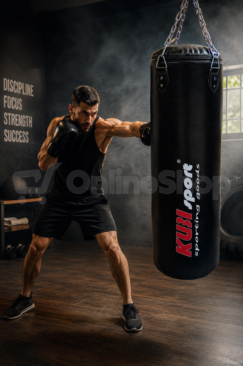 Boxovací pytel 180 cm, černý