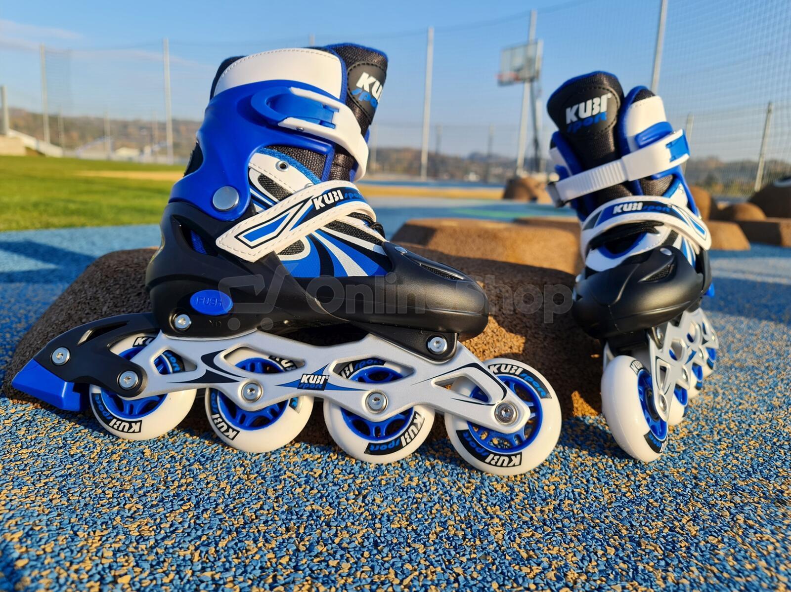 Inline brusle roztahovací CS310K modré velikost 38-42