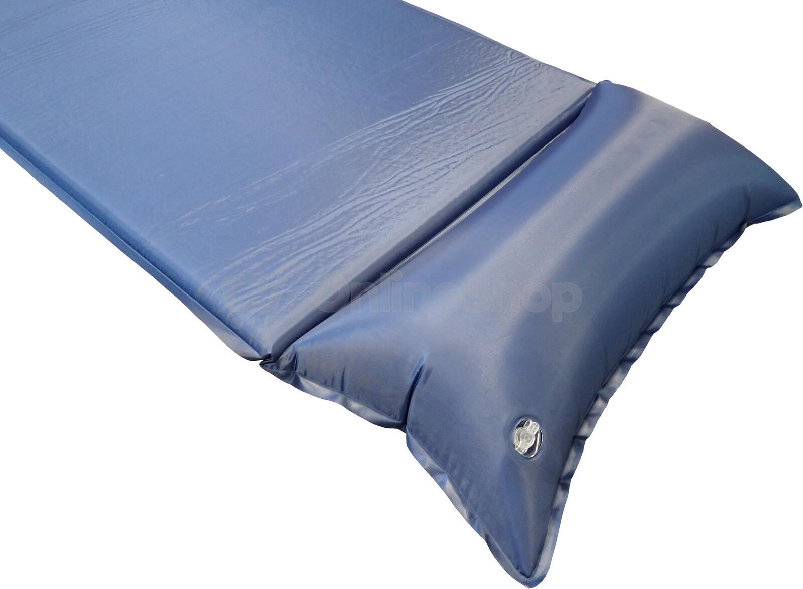 Samonafukovací karimatika KUBIsport 05-L33K-MO 2.5cm, modrá
