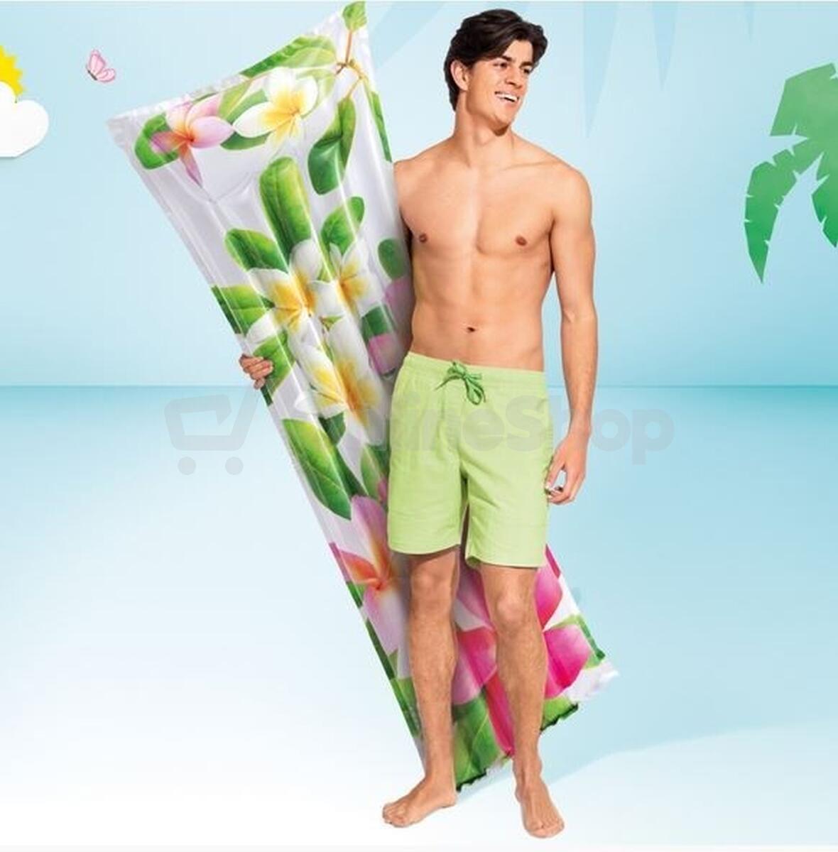 Nafukovací lehátko Bestway s potiskem, 183x69 cm