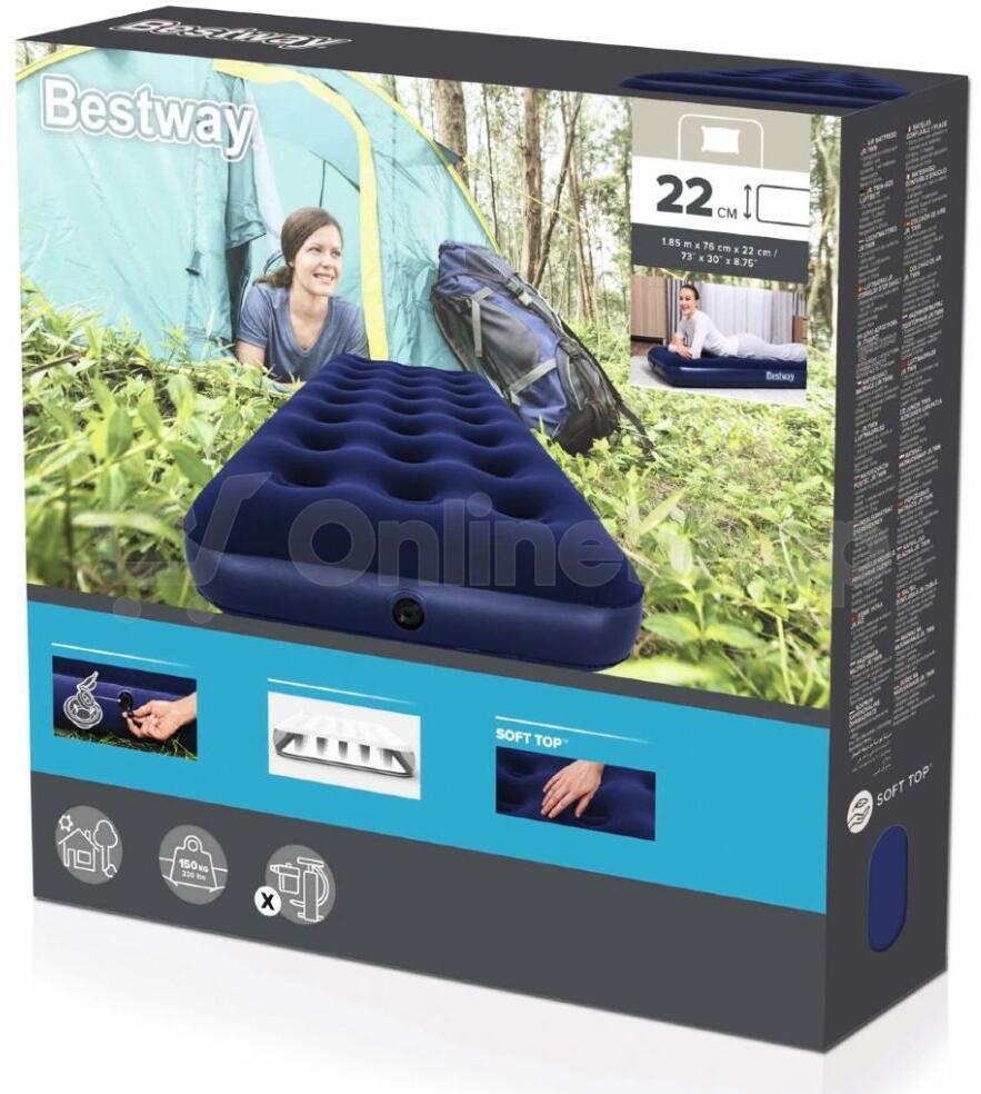 Nafukovací matrace Bestway Single