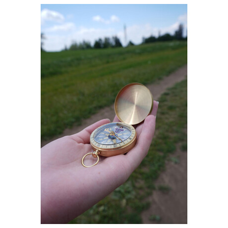 Kompas KUBIsport klasik velk v kovovm pouzde