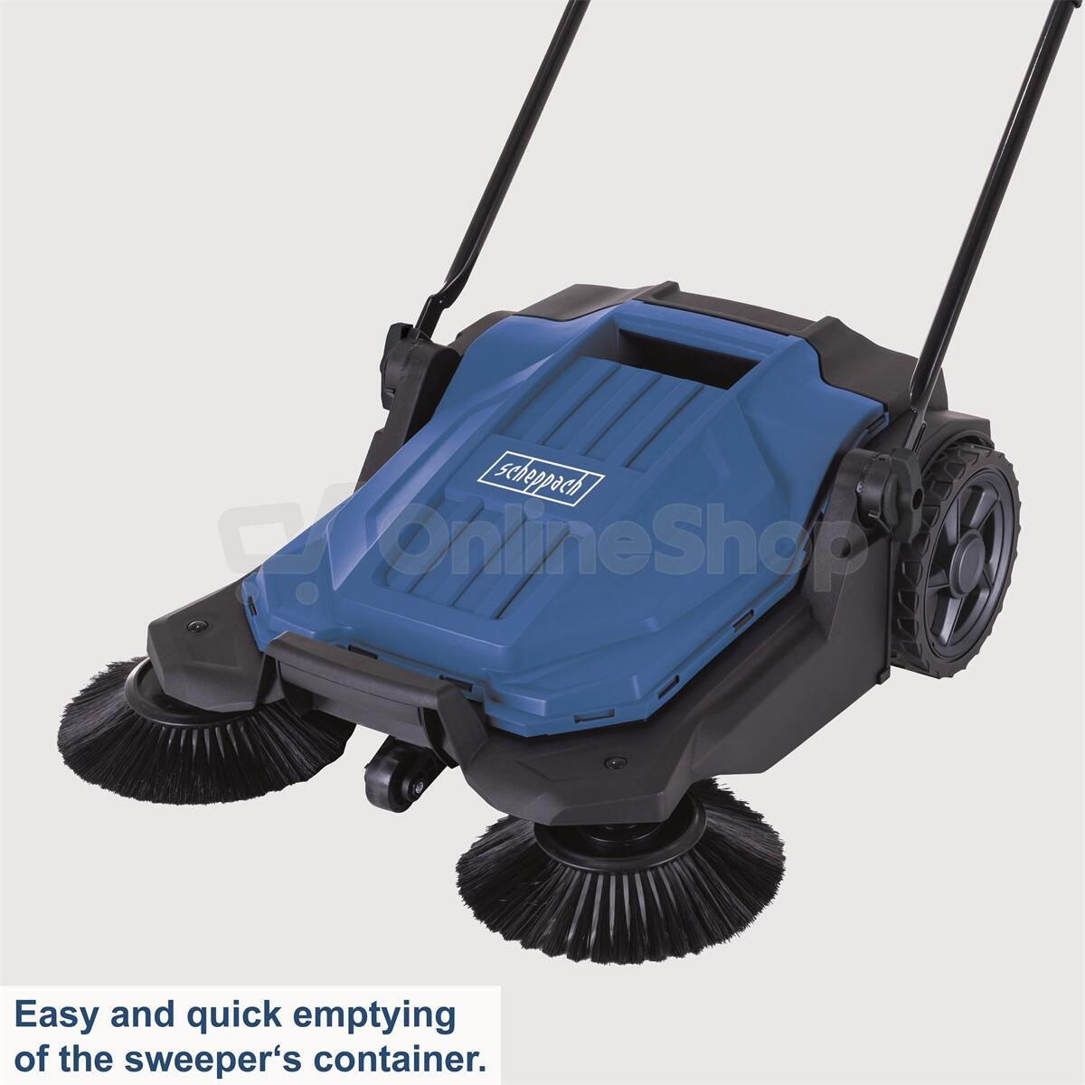 Scheppach S 800, zametací stroj mechanický