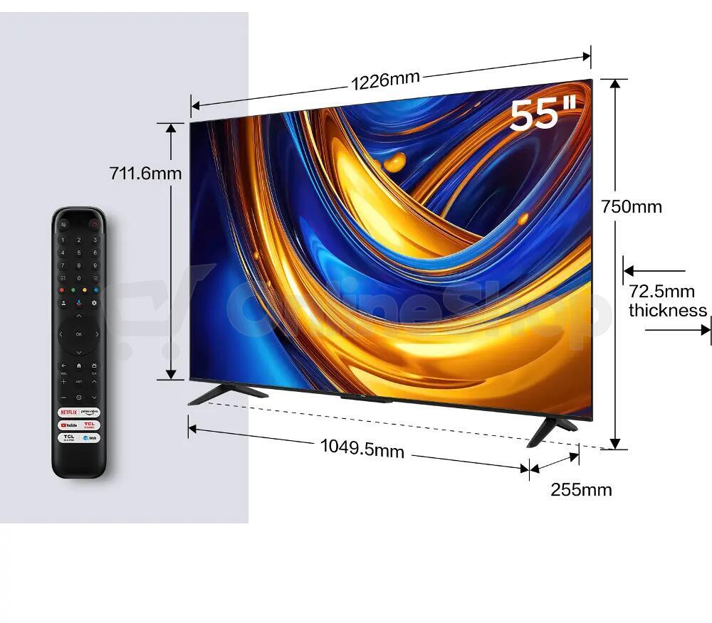 LED televize TCL 55P69B