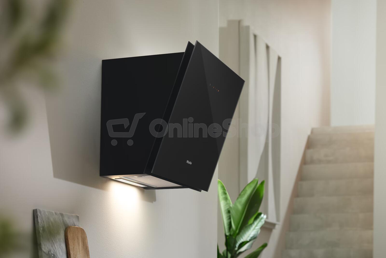 Nástěnný odsavač par Miele DAH 2660 Escala Obsidian, černá