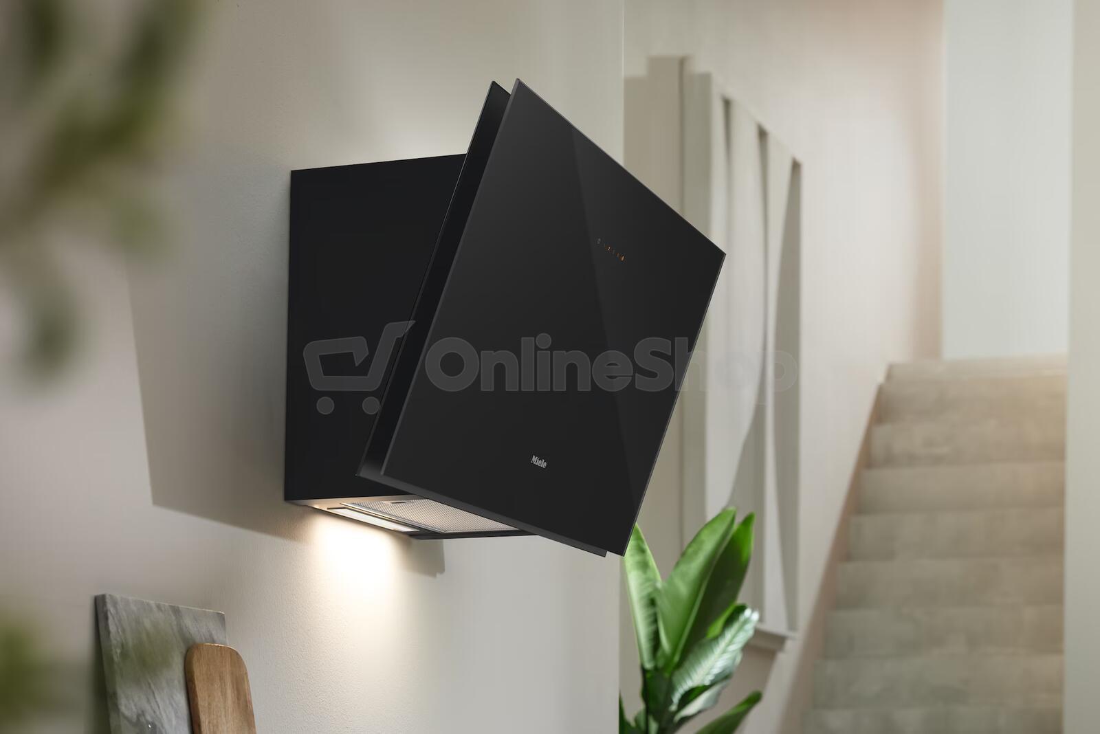 Nástěnný odsavač par Miele DAH 2960 Escala Obsidian, černá