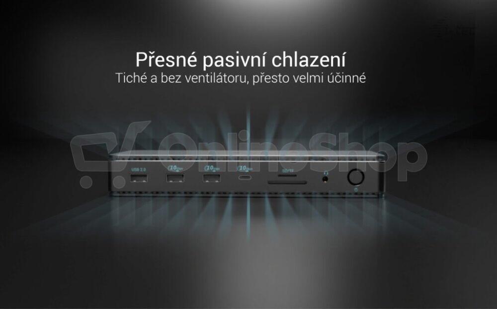 I-tec Thunderbolt4 2x Display Docking Station Gen3, 7x USB, 2.5 GLAN + PowerDelivery 92 W (TB4DUALDPDOCKPDPRO)