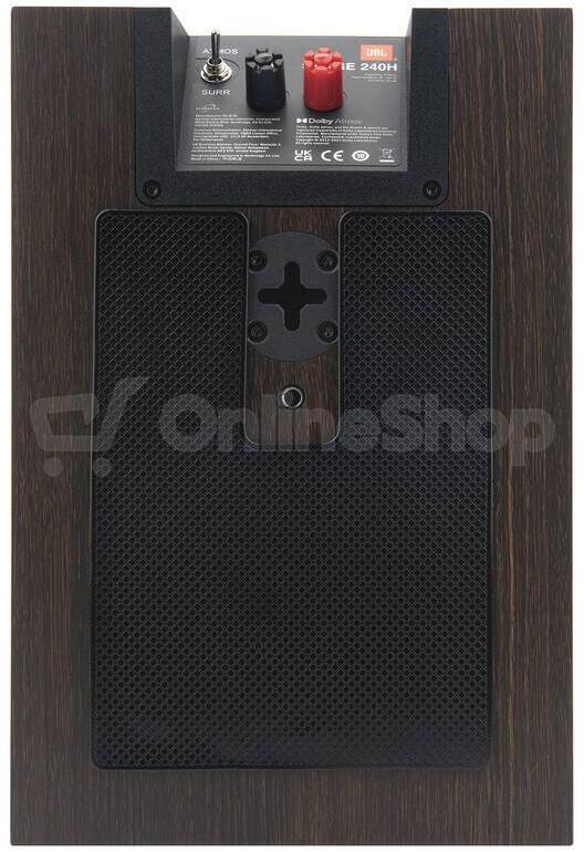 JBL STAGE 240H - 2-pásmové Dolby Atmos modulové reprosoustavy, 4,5" - černá