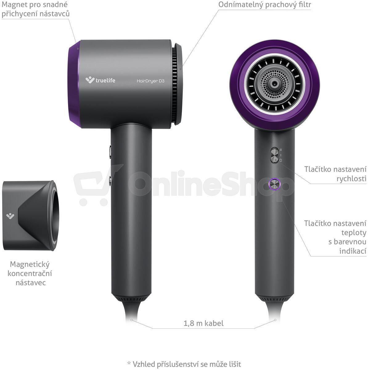 TrueLife HairDryer D3