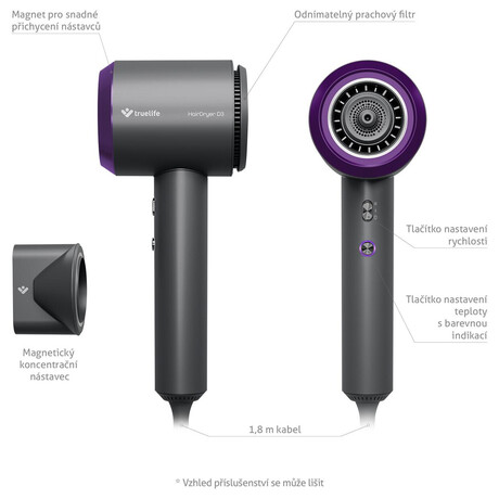 TrueLife HairDryer D3